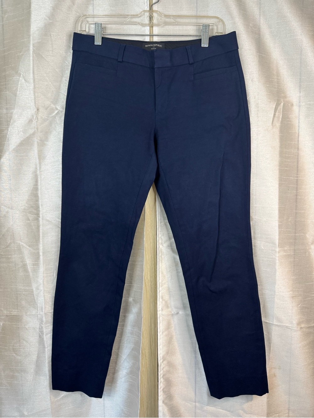 Banana Republic Navy Slim Chino Pants
